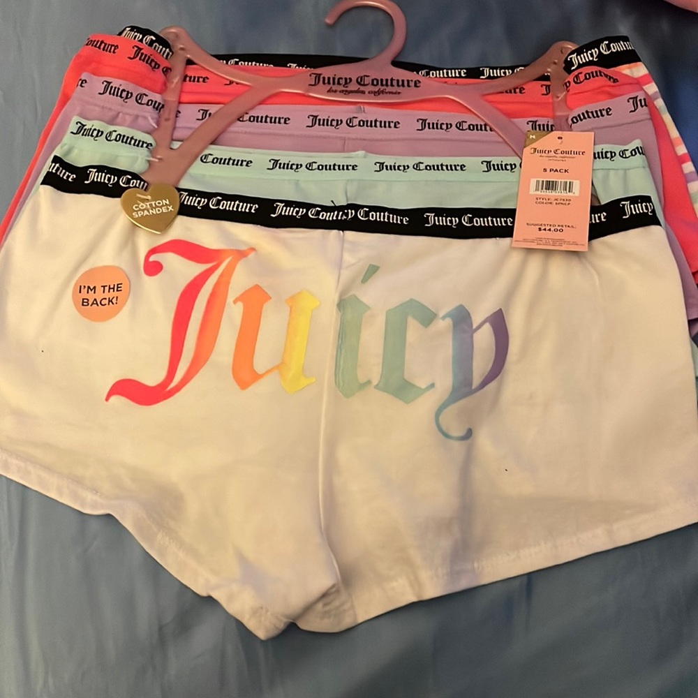 Juicy couture 5pack intimates